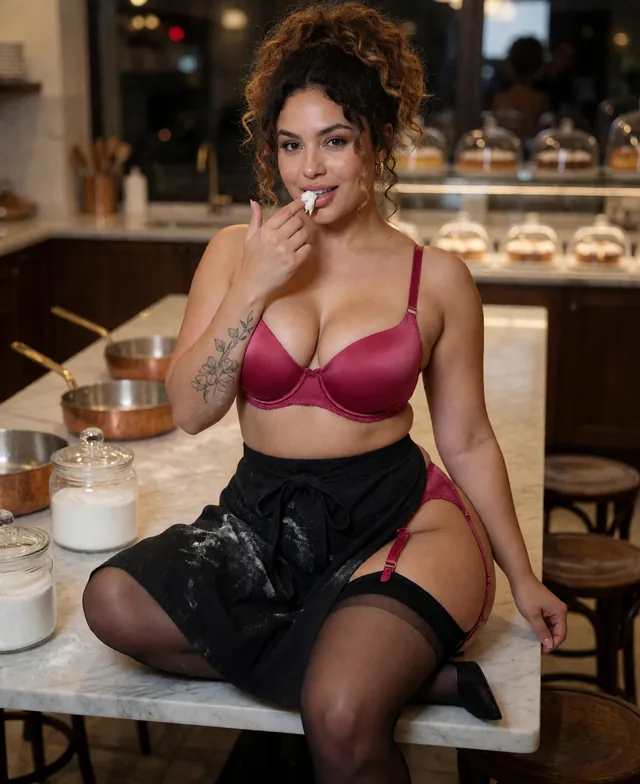 Kenza, 38, in lingerie